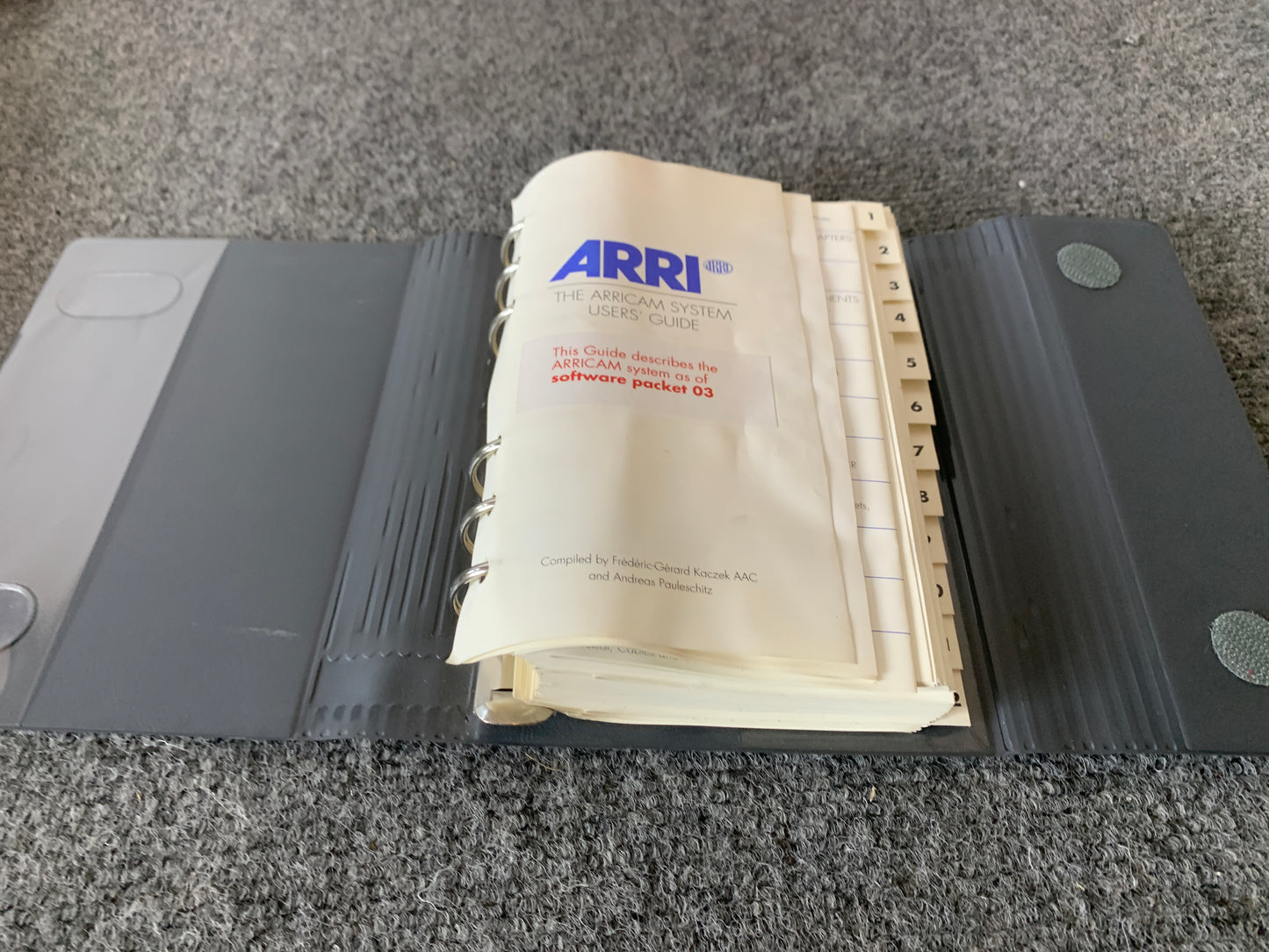 Arri Arricam System Manual (book)