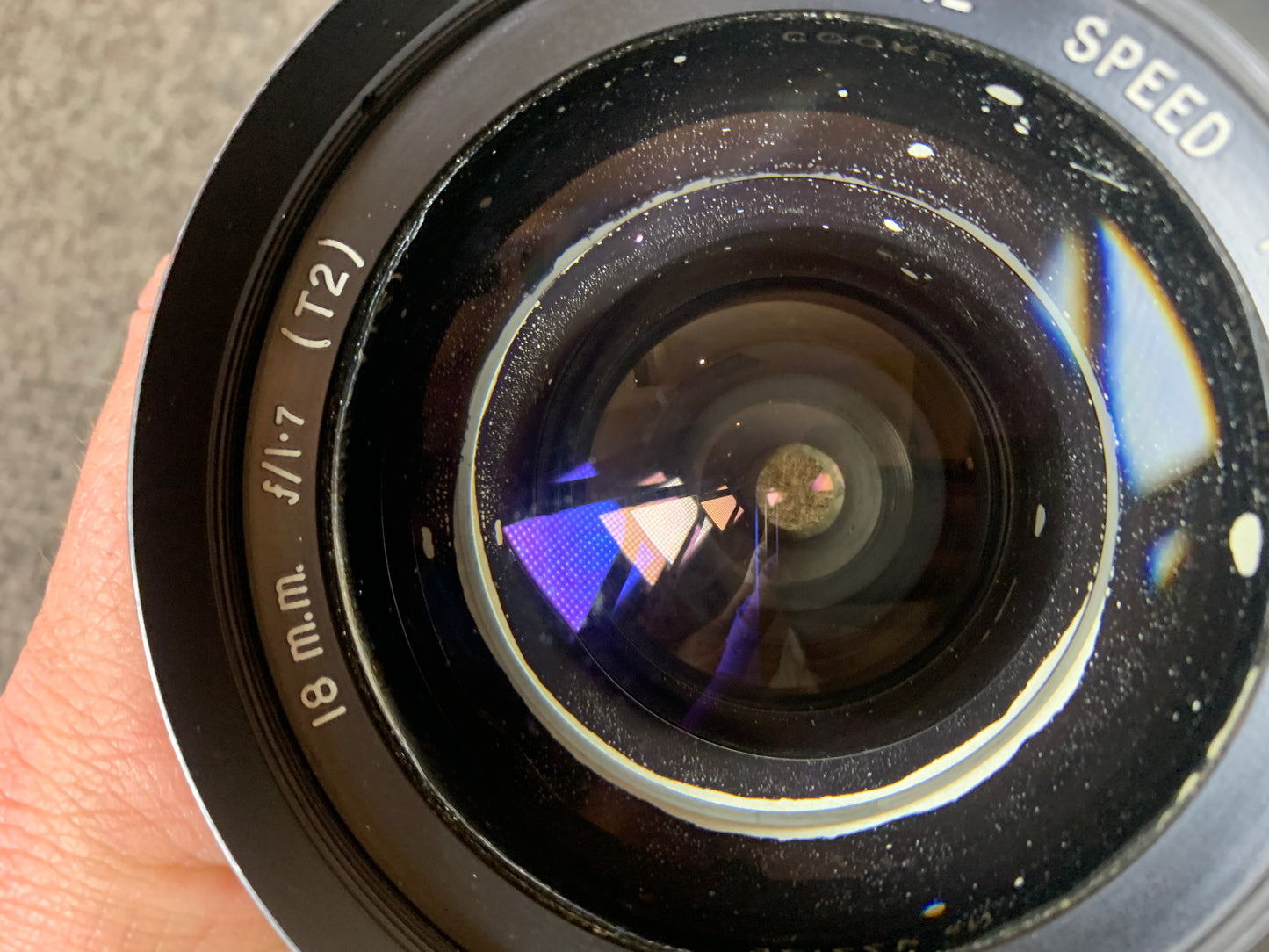 Cooke Speed Panchro 18mm f1.7 T2 prime cine Lens - Arriflex Arri standard mount