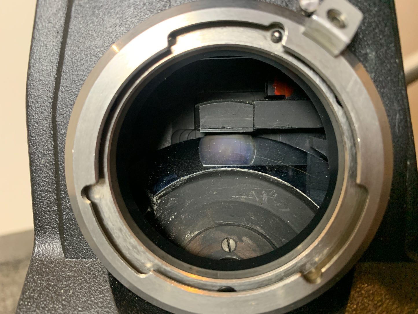 Aaton LTR32 16mm movie camera with Zeiss 10-100 T2 lens