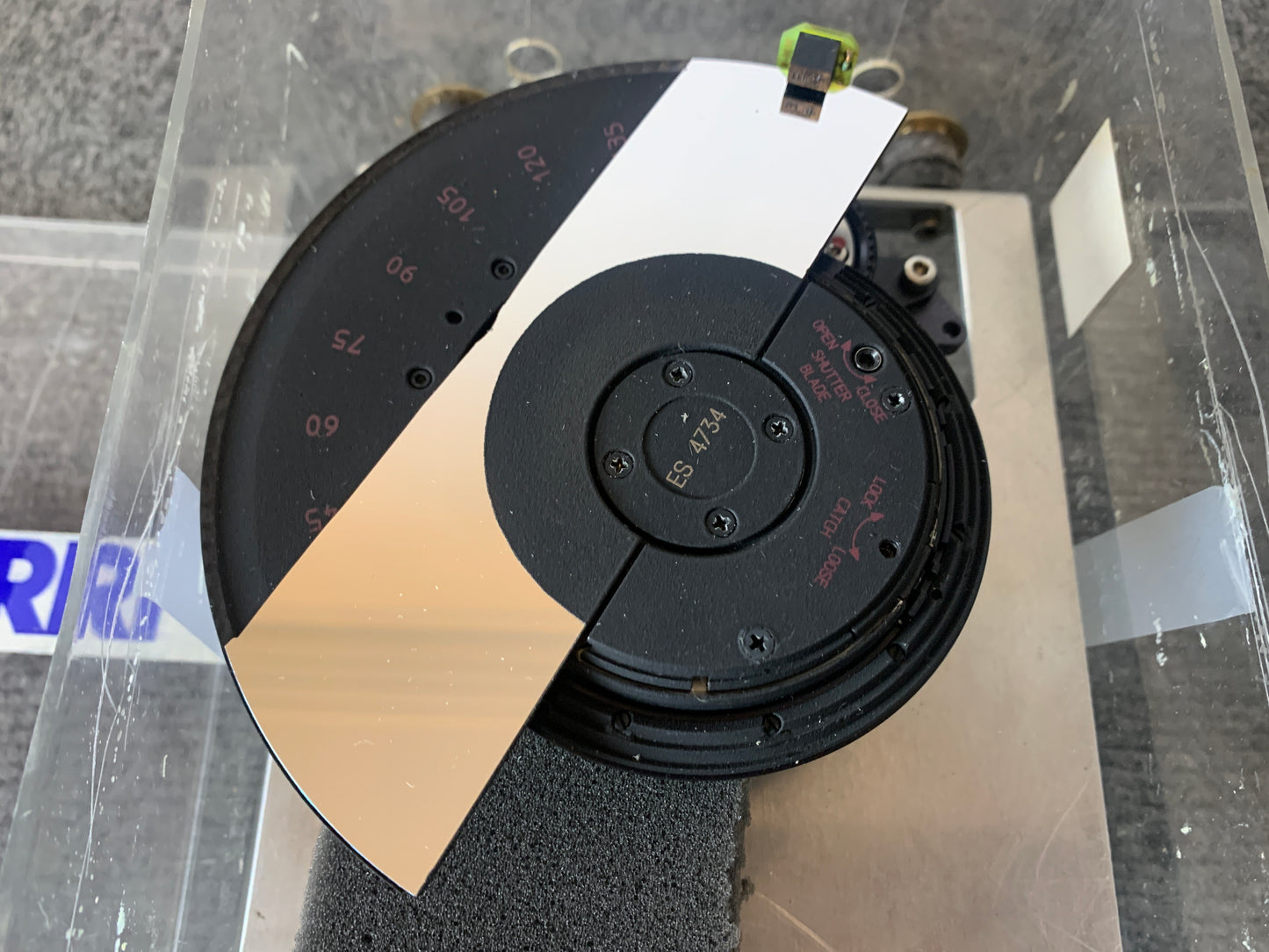 Arri 435 ES Shutter mirror assembly