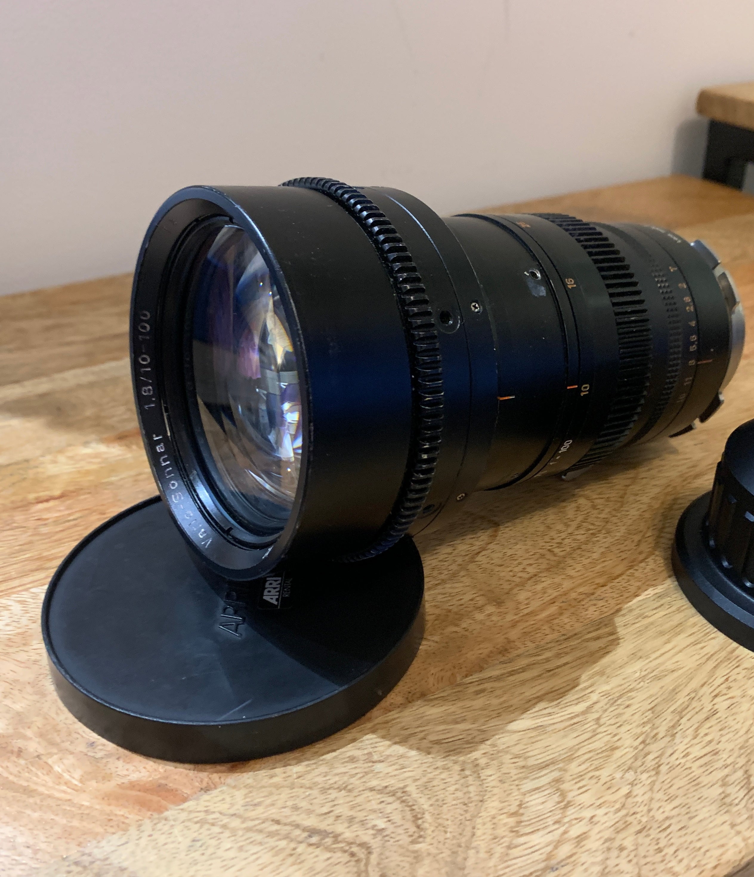 MK2 Carl Zeiss Vario Sonnar 10-100mm f1.8 T2 Arri PL Mount Zoom lens f