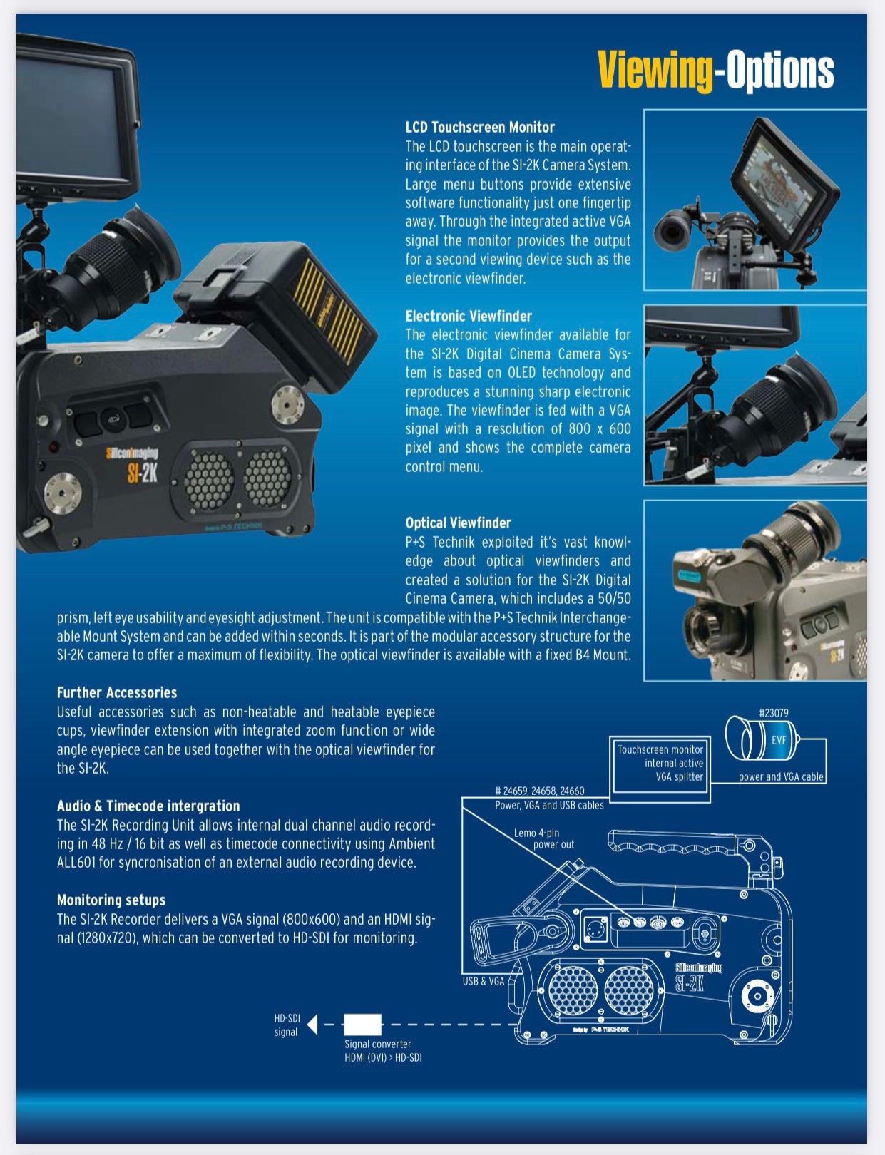 Silicone Imaging SI-2K P&S Technik digital Super 16mm camera.. RARE