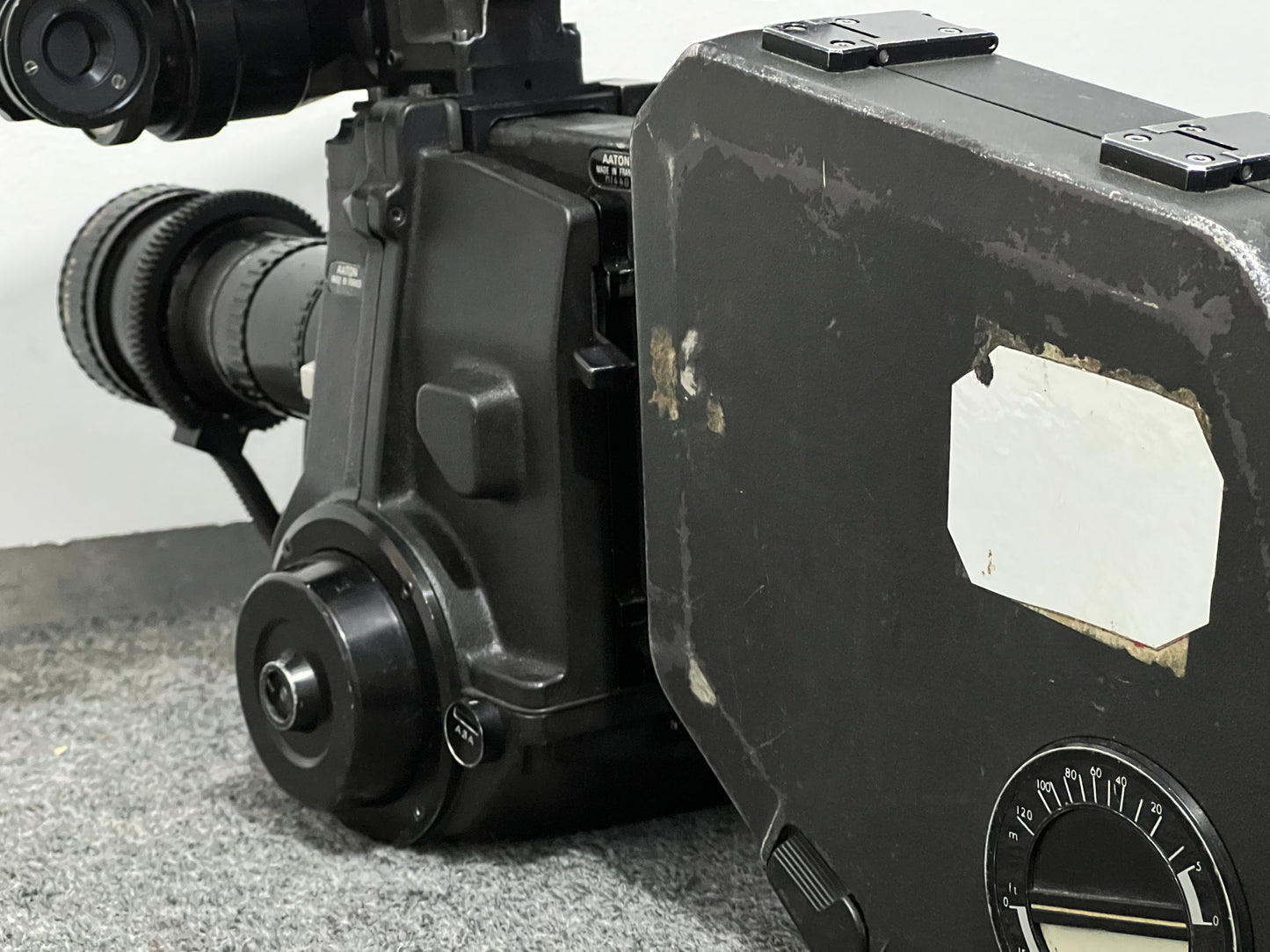 Aaton LTR 32 16mm movie camera with lens