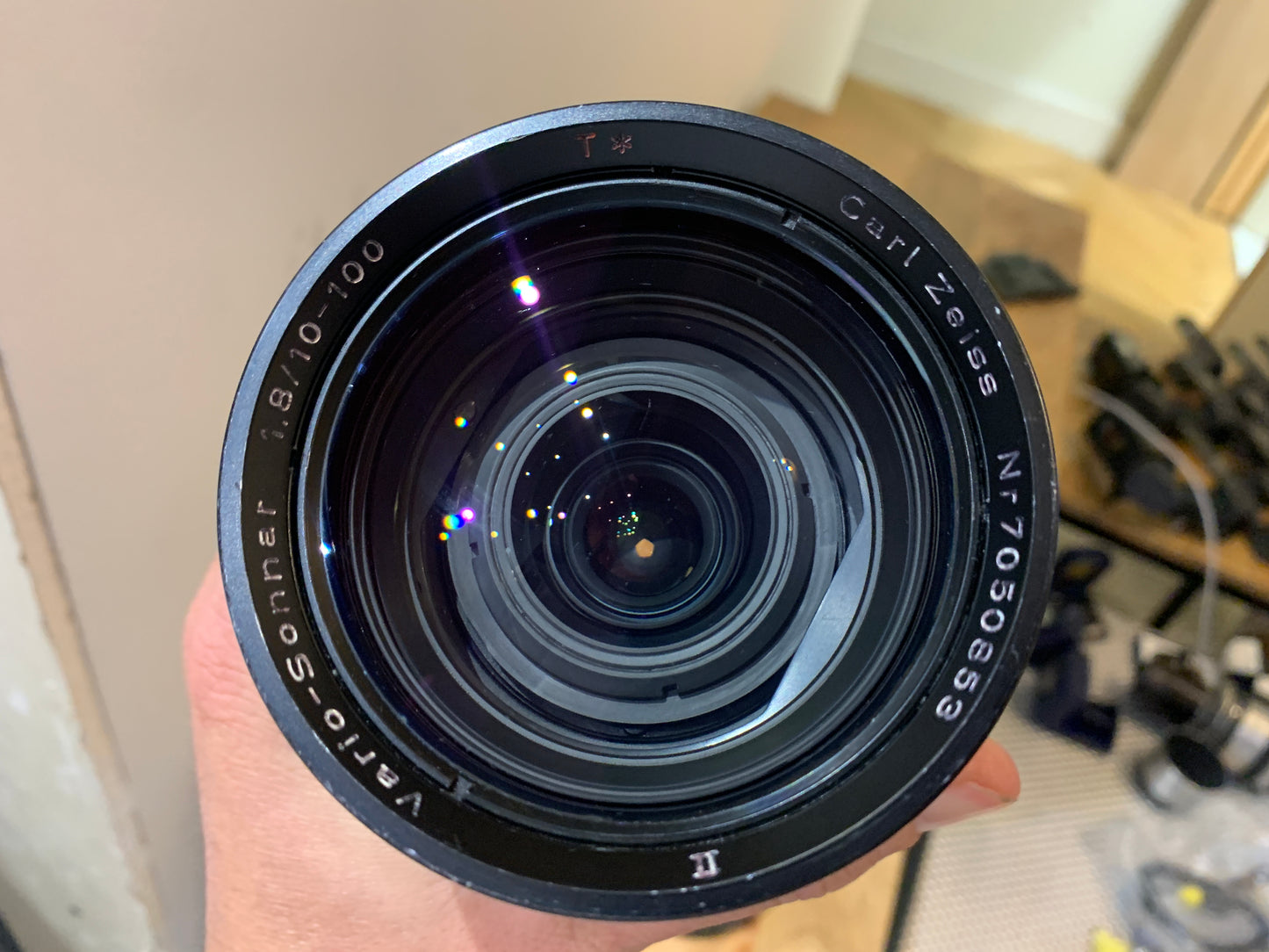 MK2 Carl Zeiss Vario Sonnar 10-100mm f1.8 T2 Arri PL Mount Zoom lens for Arriflex 16SR