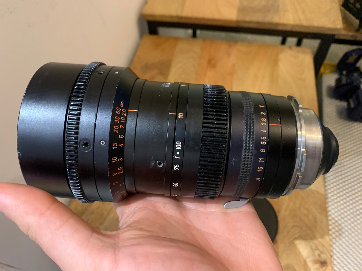 MK2 Carl Zeiss Vario Sonnar 10-100mm f1.8 T2 Arri PL Mount Zoom lens for Arriflex 16SR