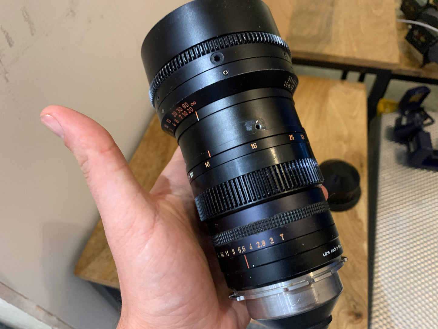 MK2 Carl Zeiss Vario Sonnar 10-100mm f1.8 T2 Arri PL Mount Zoom lens for Arriflex 16SR
