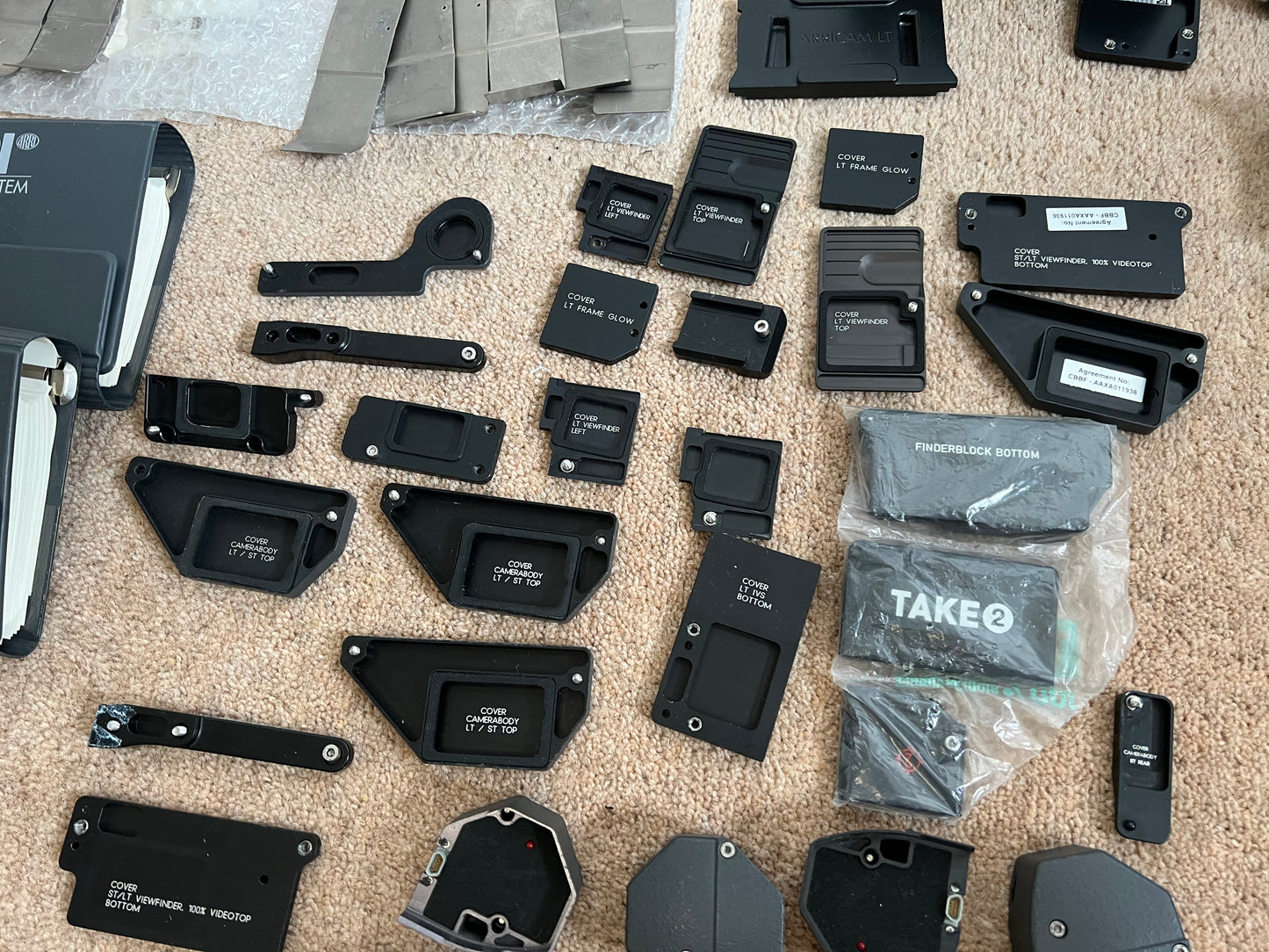 Arri Spare part Arricam LT ST Arriflex SR3 435 speed controller, IVS, Beam Splitters and lots more