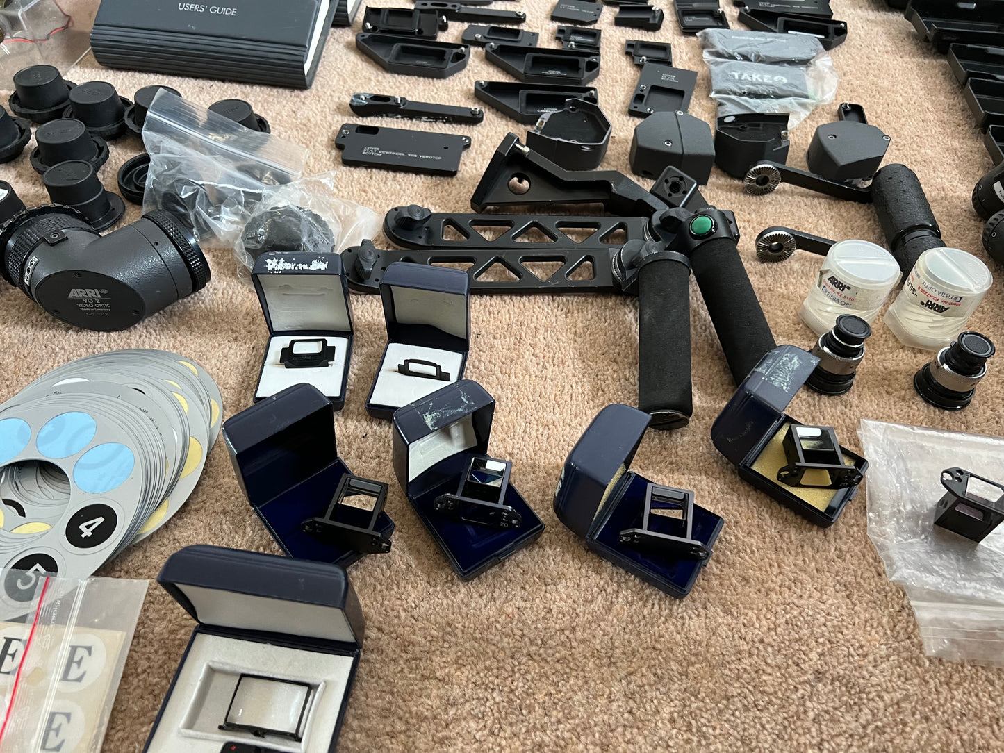 Arri Spare part Arricam LT ST Arriflex SR3 435 speed controller, IVS, Beam Splitters and lots more