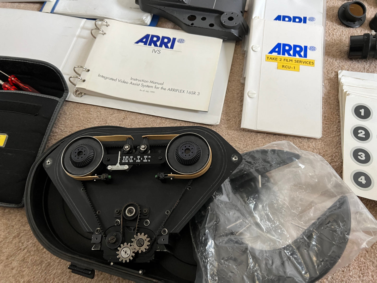 Arri Spare part Arricam LT ST Arriflex SR3 435 speed controller, IVS, Beam Splitters and lots more