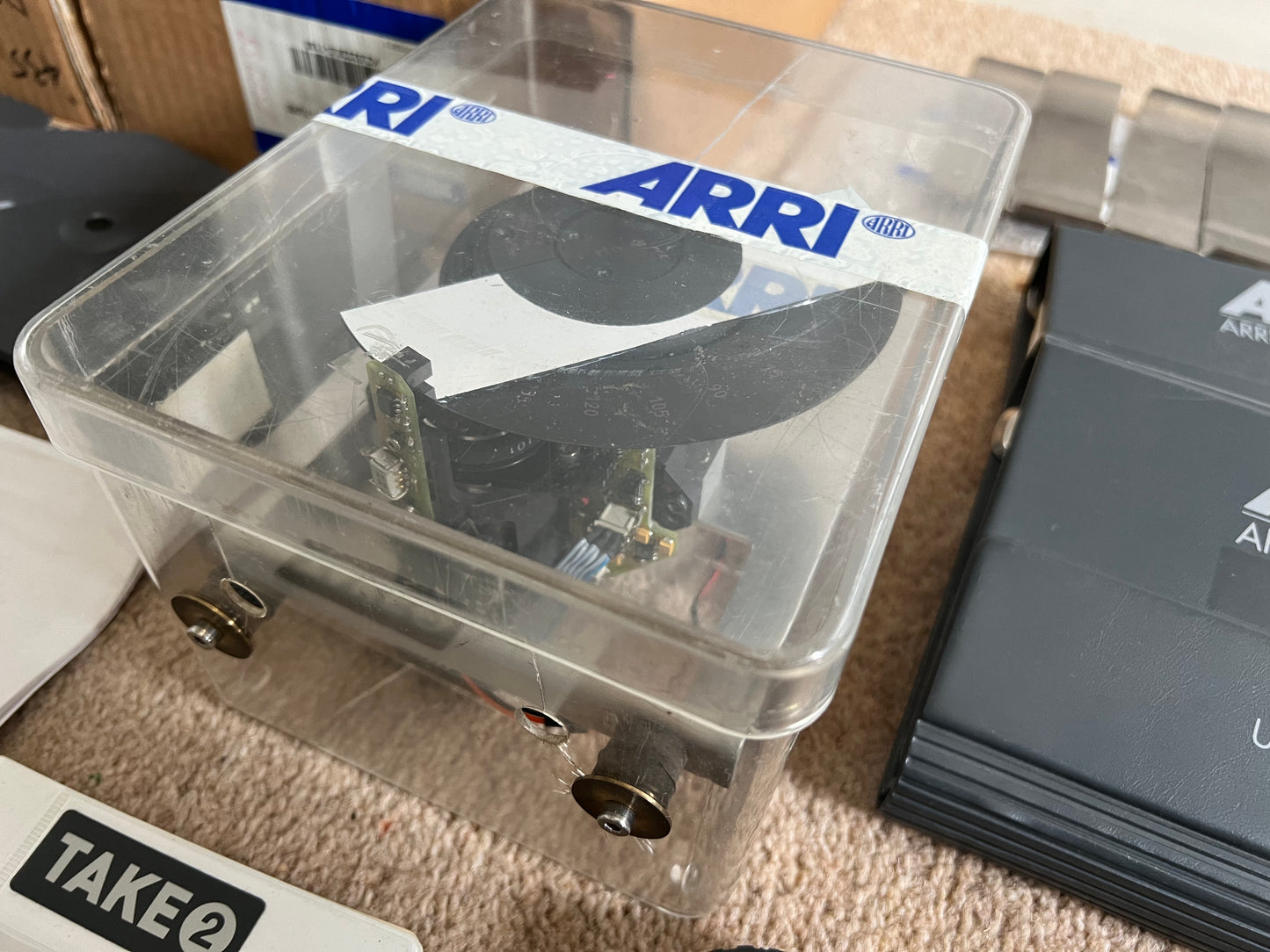 Arri Spare part Arricam LT ST Arriflex SR3 435 speed controller, IVS, Beam Splitters and lots more