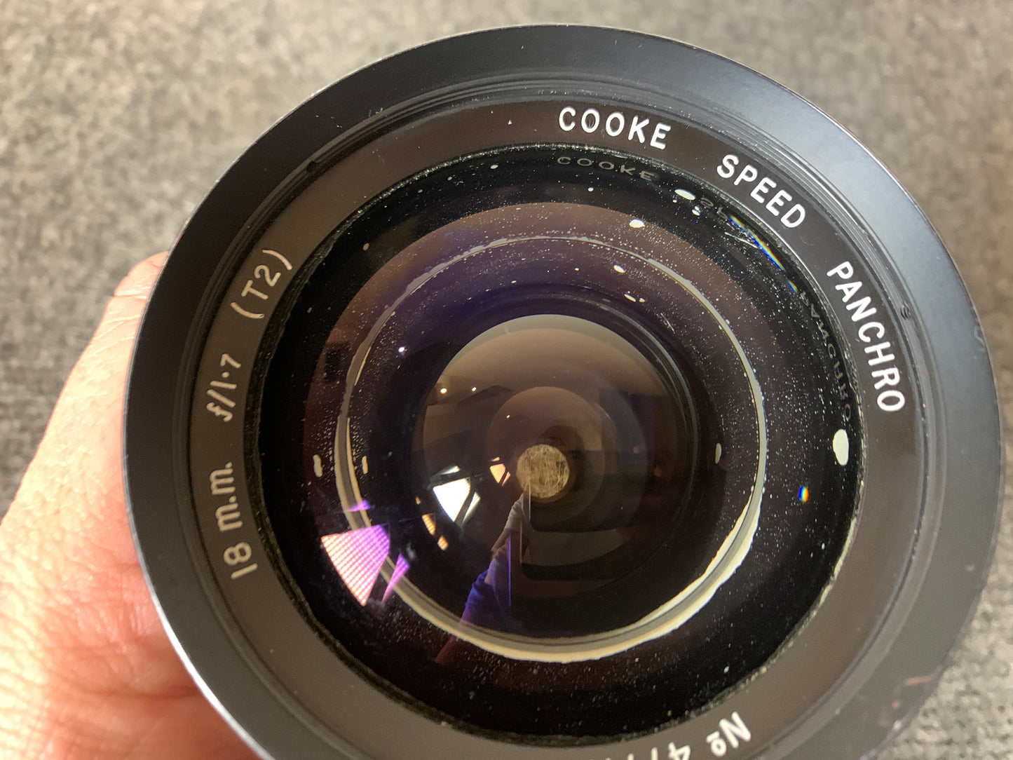 Cooke Speed Panchro 18mm f1.7 T2  prime cine Lens - Arriflex Arri standard mount