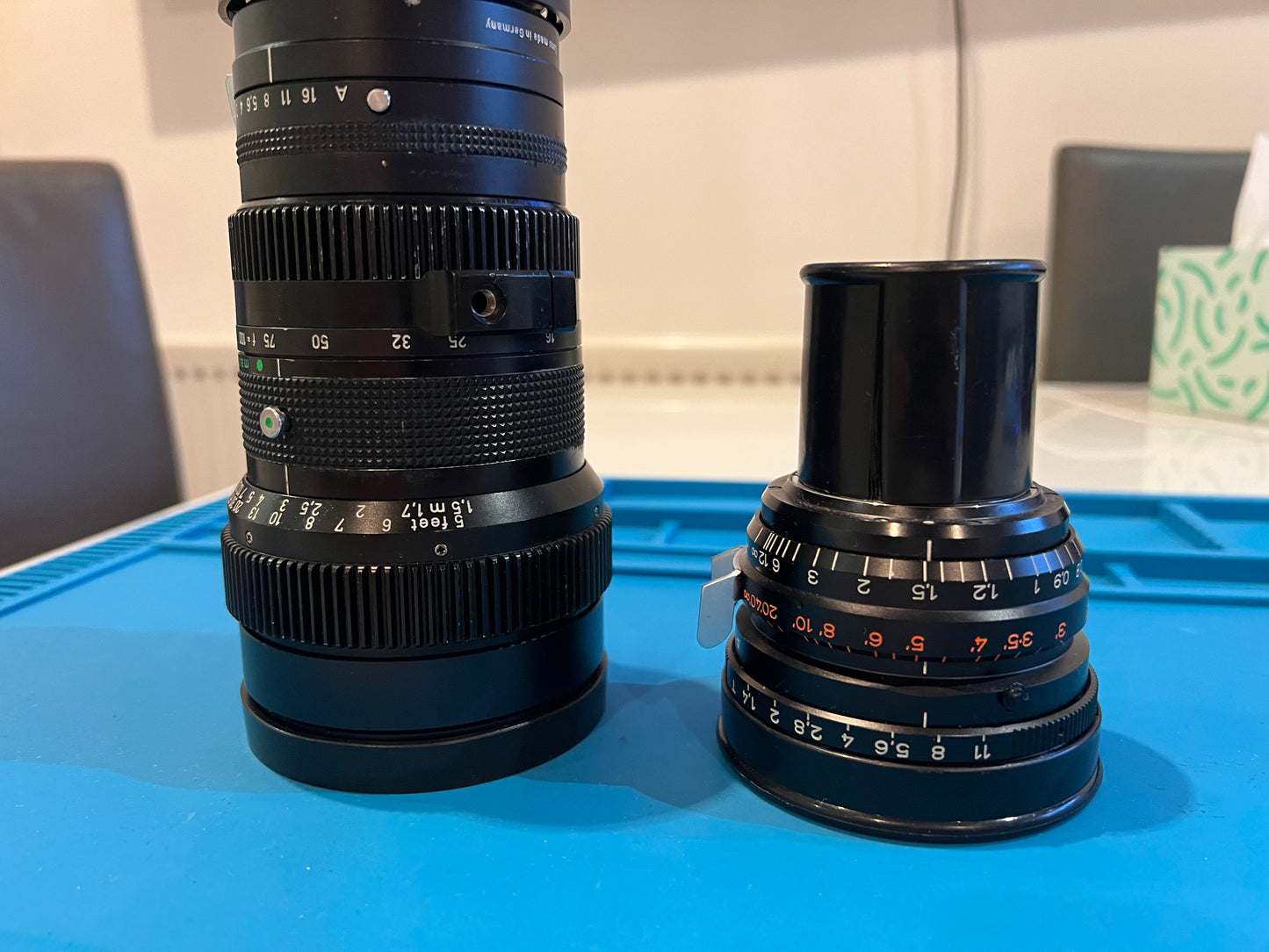 Zeiss B-Speed T1.4 50mm and Zeiss 10-100 T2 lenses