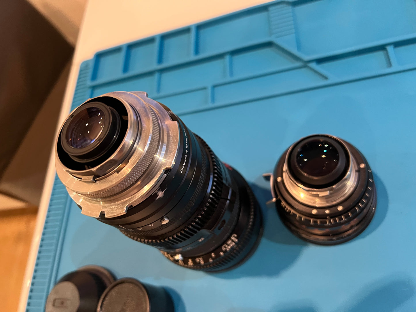 Zeiss B-Speed T1.4 50mm and Zeiss 10-100 T2 lenses