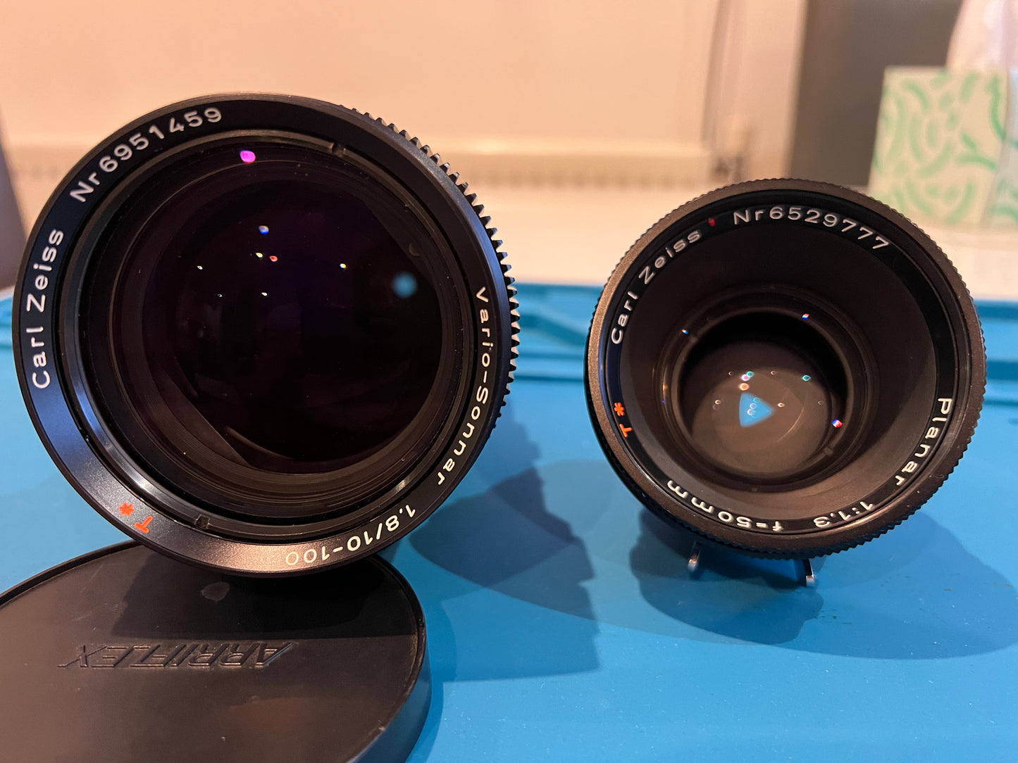 Zeiss B-Speed T1.4 50mm and Zeiss 10-100 T2 lenses