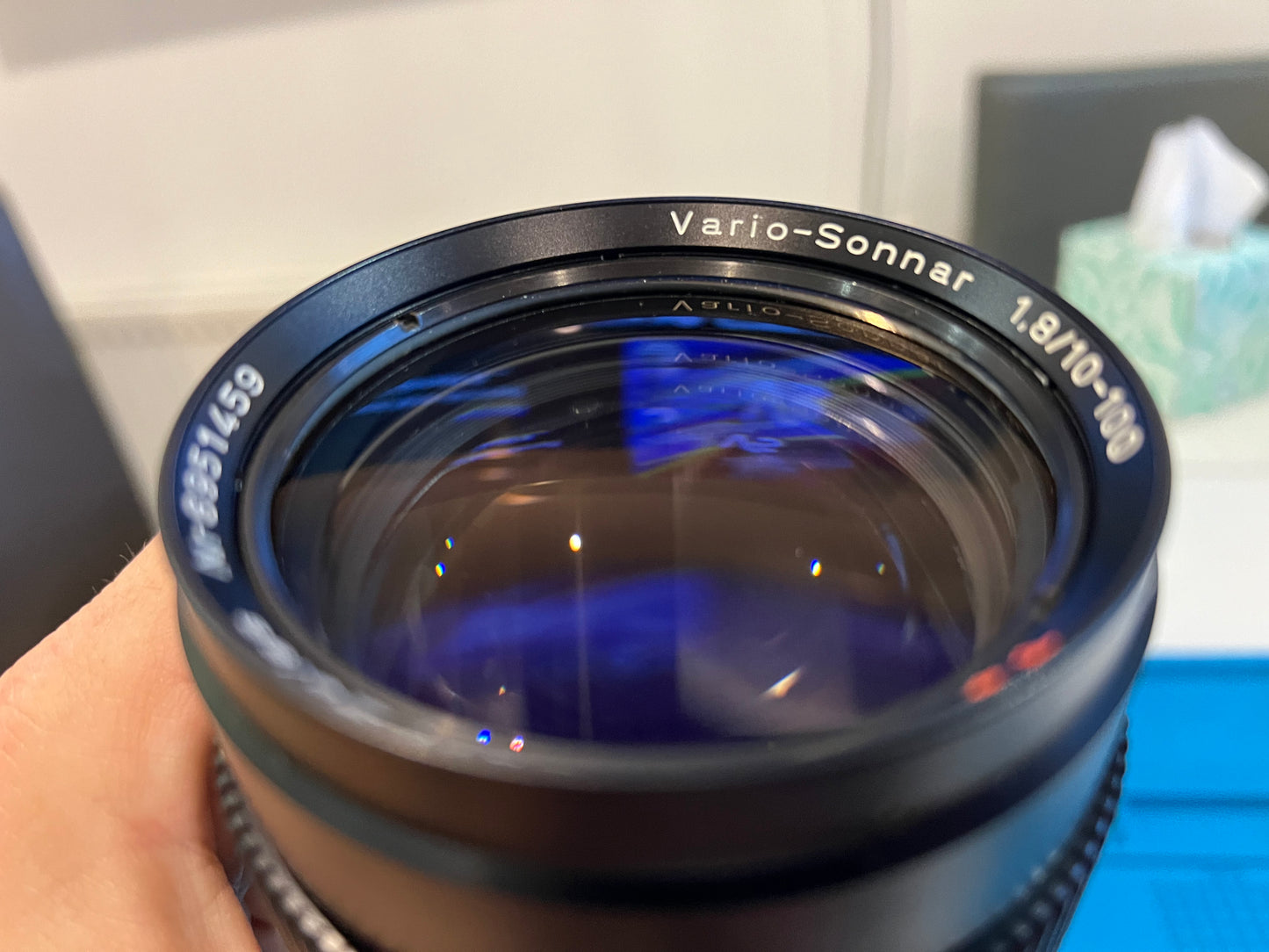 Zeiss B-Speed T1.4 50mm and Zeiss 10-100 T2 lenses